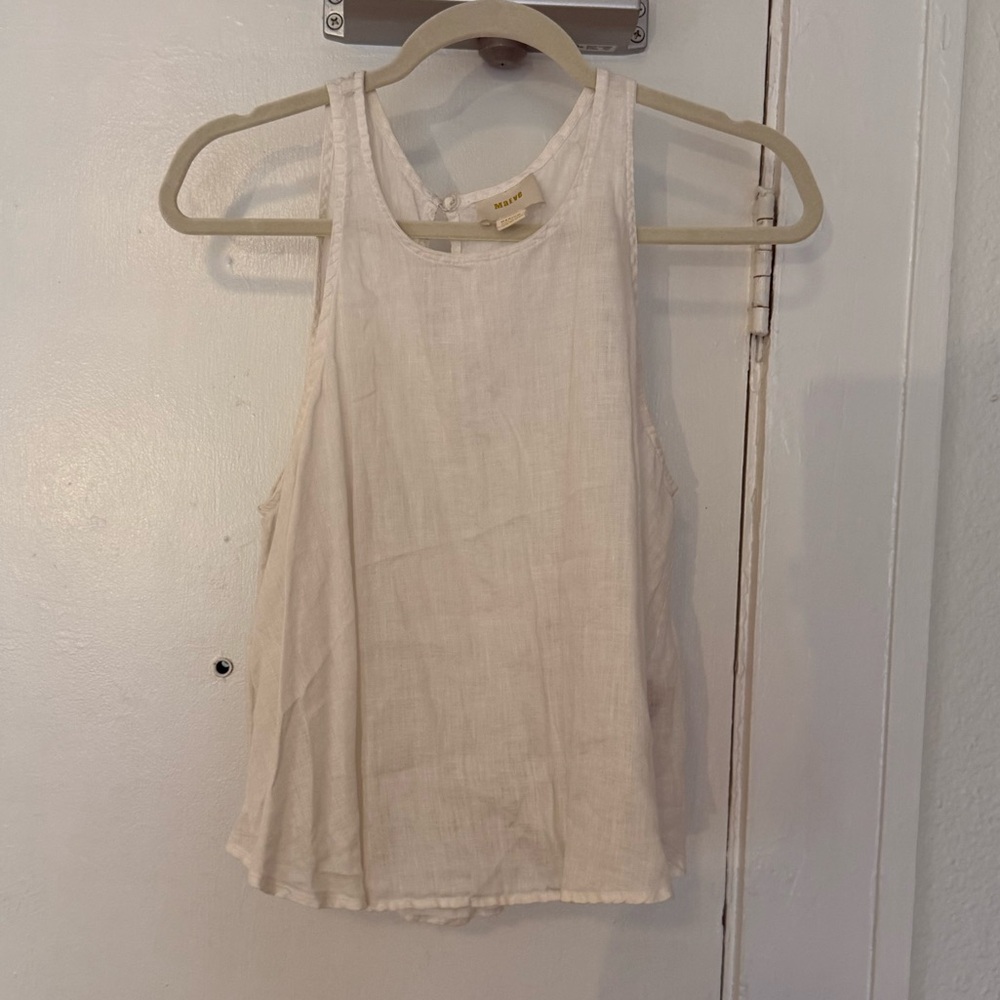 Anthropologie Linen Top